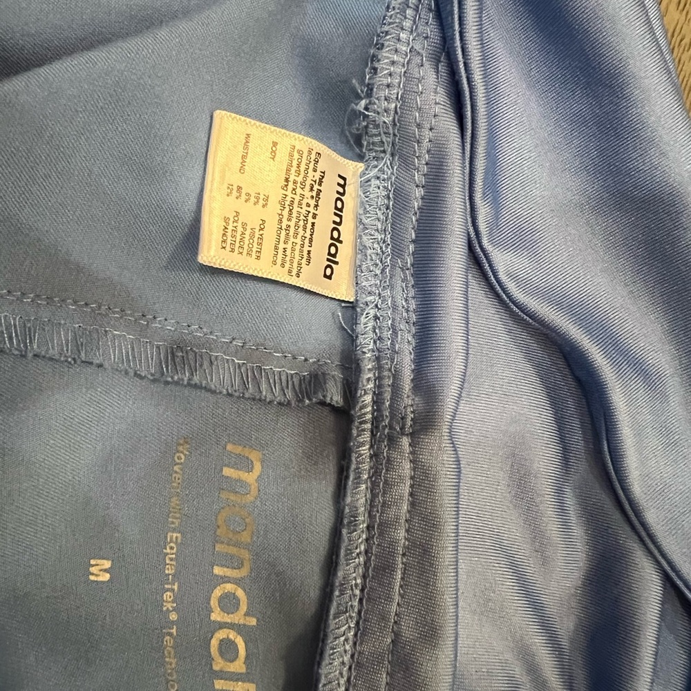 Mandala Blue scrub pants